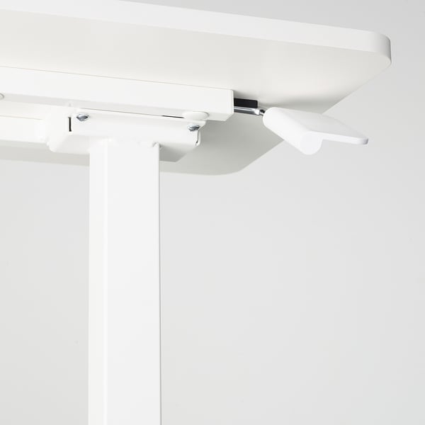 BOLLSIDAN Mesa soporte para portátil, blanco, 68x36 cm