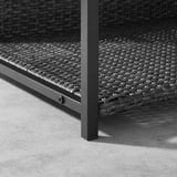 BOLMSÖ Cama para perro, exterior gris oscuro