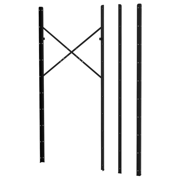 BROR Poste, negro, 190 cm