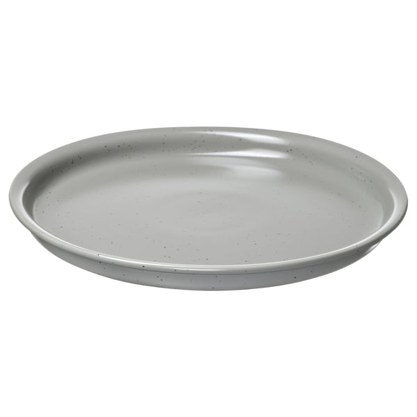 DAGGASTER Plato, Lunares/gris, 26 cm