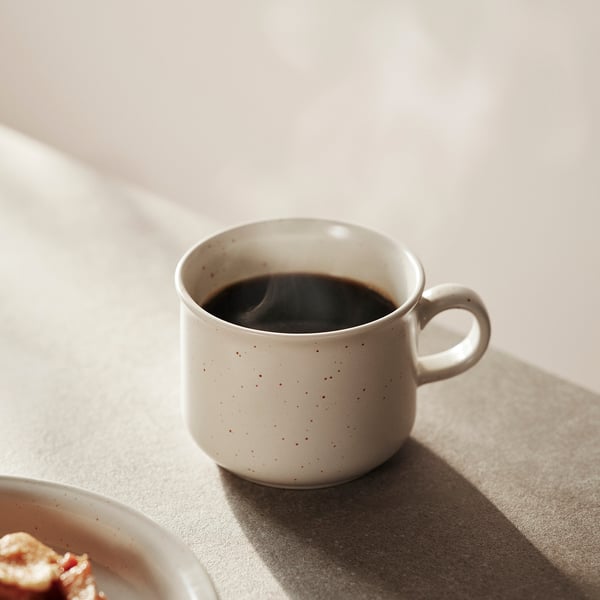 DAGGASTER Pocillo / mug, Lunares/beige claro, 40 cl