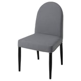DANDERYD Silla, negro/Vissle gris