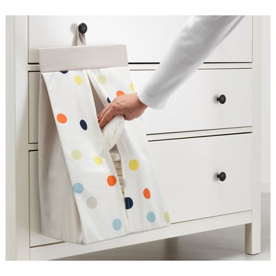 DRÖMLAND Soporte pañales, multicolor, 30x52x22 cm