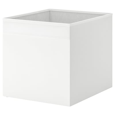 DRÖNA Caja, blanco, 33x38x33 cm