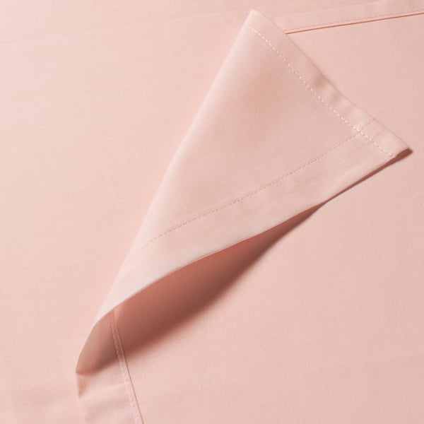 DVALA Sobre sábana, rosado claro, 240x260 cm