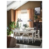 DYTÅG Cortinas, 1 par, beige oscuro/con cinta de fruncir, 145x250 cm
