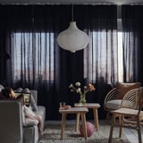 DYTÅG Cortinas, 1 par, gris oscuro, 145x250 cm