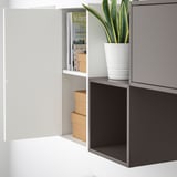 EKET Mueble con puerta 1 entrepaño, blanco, 35x35x70 cm