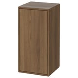 EKET Mueble con puerta 1 entrepaño, café Efecto nogal, 35x35x70 cm