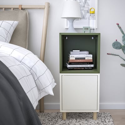 EKET Mueble con puerta, blanco, 35x35x35 cm