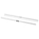 ELVARLI Soporte para poste, blanco, 51 cm