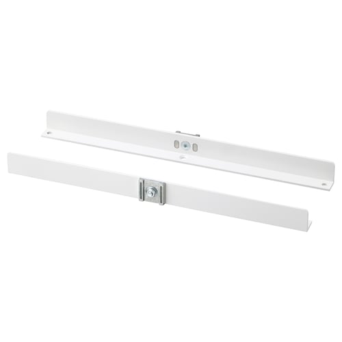 ELVARLI Soporte para poste, blanco, 36 cm