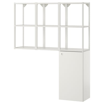 ENHET Mueble, blanco, 120x32x150 cm