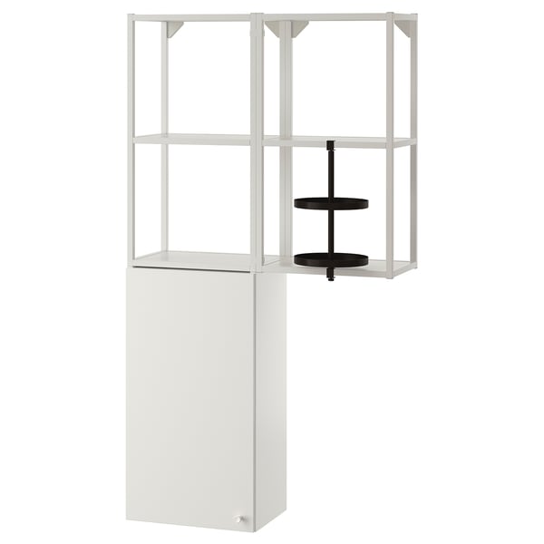 ENHET Mueble, blanco, 80x32x150 cm