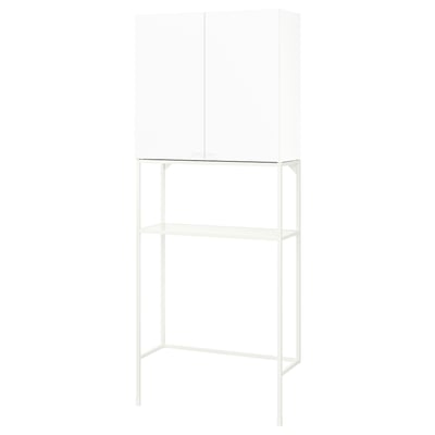 ENHET Mueble, blanco, 80x32x204 cm