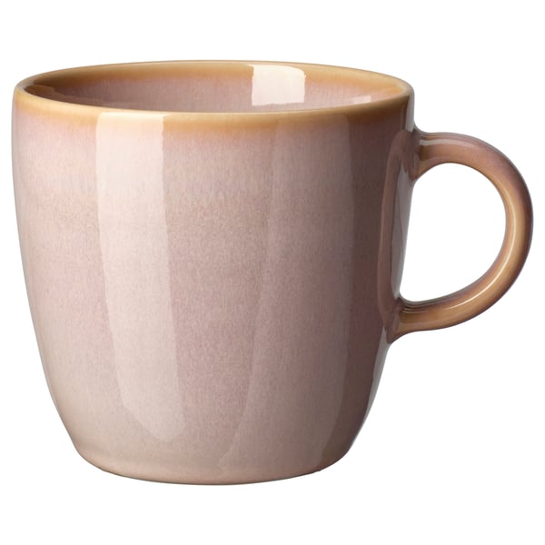 FÄRGKLAR Pocillo / mug, rosado claro, 42 cl