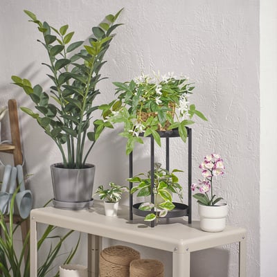 FEJKA Planta artificial, Interior / exterior/Colgante jazmín, 12 cm