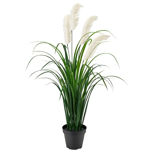 FEJKA Planta artificial, Interior / exterior/Hierba, 17 cm