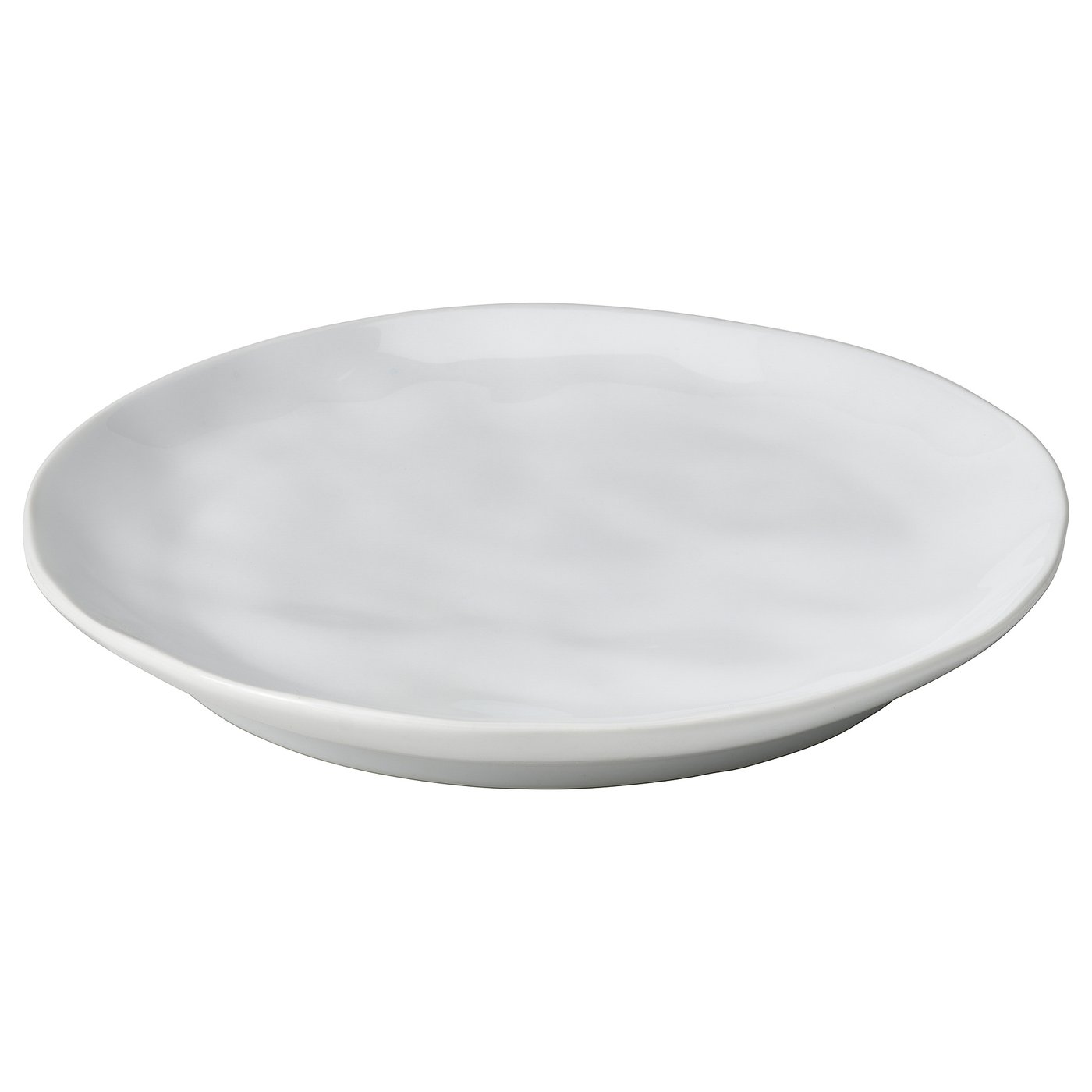 FORELLTETRA Plato, blanco, 19 cm