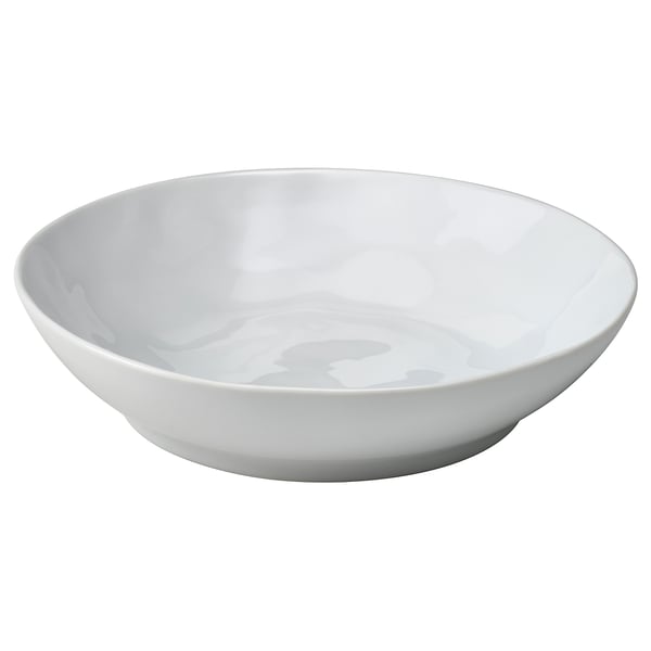 FORELLTETRA Plato hondo, blanco, 21x19 cm