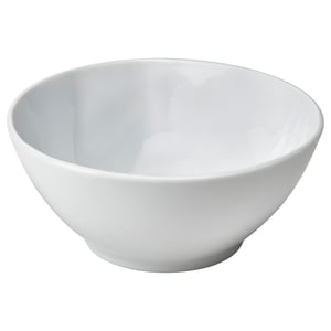 FORELLTETRA Tazón / bowl, blanco, 15 cm