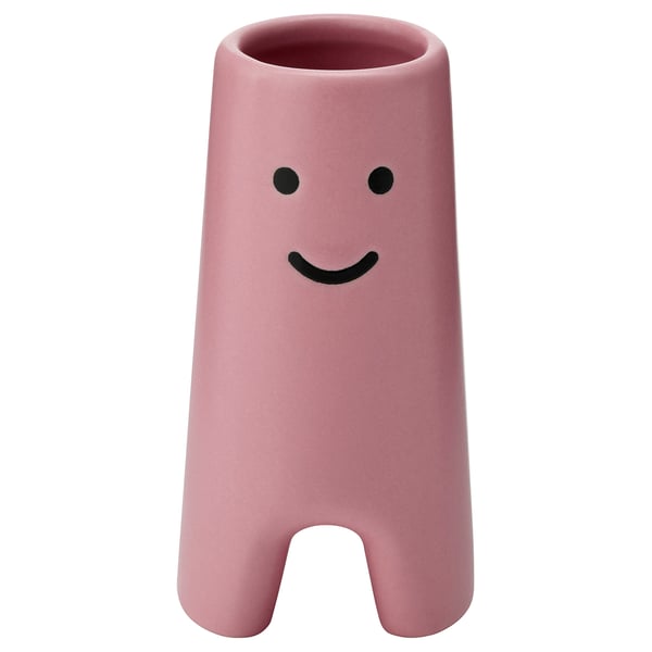 FRÖVÄXT Florero, rosado, 10 cm