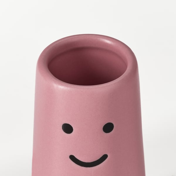 FRÖVÄXT Florero, rosado, 10 cm