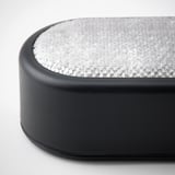 FRUKTPLOCKARE Quita motas reusable, negro con gris claro, 12x6x4 cm