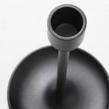 FULLTALIG Set de 3 candelabros portavela, negro