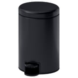 GANSJÖN Caneca de basura, negro, 3 l