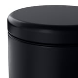 GANSJÖN Caneca de basura, negro, 3 l