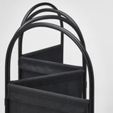 GRÅFJÄLLET Biombo, gris oscuro, 150x175 cm