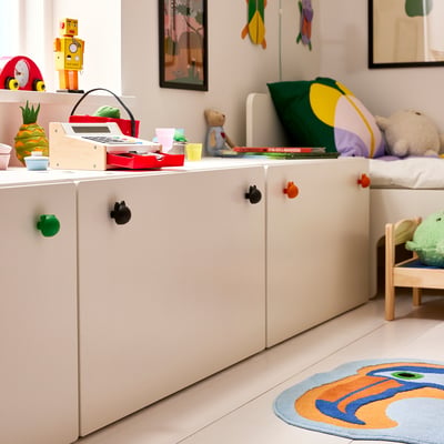 GREJSIMOJS Pomo, gris oscuro/Gato, 38 mm