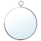 GRYTÅS Espejo, gris plata, 25 cm