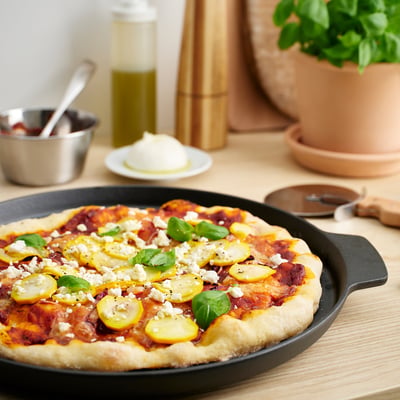 HAVSTULPAN Molde pizza, hierro fundido, 35 cm