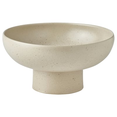 HÖSTAGILLE Tazón / bowl, beige claro/café naranjo, 26 cm