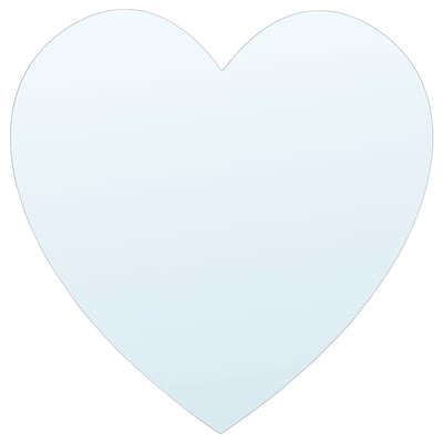 HOLMÖARNA Espejo, forma de corazón, 27x27 cm
