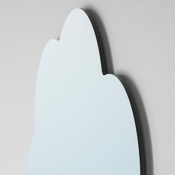 HOLMÖARNA Espejo, Forma de nube, 30x18 cm