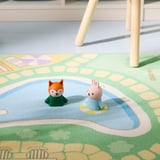 HUSET Muebles+ figuras casas muñecas, dormitorio/baño multicolor