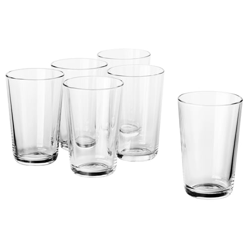IKEA 365+ Vaso, vidrio incoloro, 30 cl