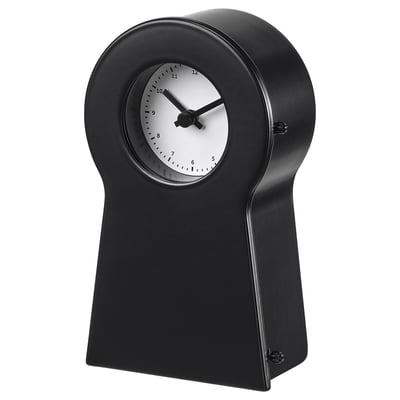 IKEA PS 1995 Reloj, negro, 14 cm