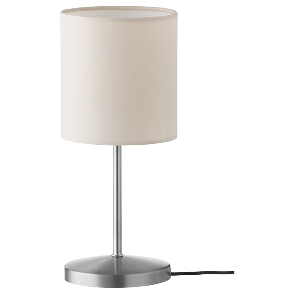 INGARED Lámpara de mesa, beige, 30 cm