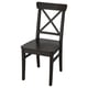INGOLF Silla, negro con café