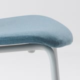 KARLPETTER Silla, Gunnared azul claro/Sefast blanco