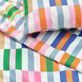 KLIBBKORSÖRT Funda de plumón y funda almohada, multicolor, 150x200/50x60 cm
