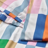 KLIBBKORSÖRT Funda de plumón y funda almohada, multicolor, 150x200/50x60 cm