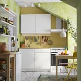 KNOXHULT Cocina, blanco, 120x61x220 cm