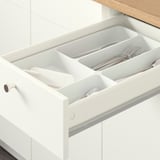 KNOXHULT Cocina, blanco, 120x61x220 cm