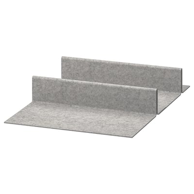 KOMPLEMENT Accesorio zapato bandeja extraíble, gris claro, 50x58 cm