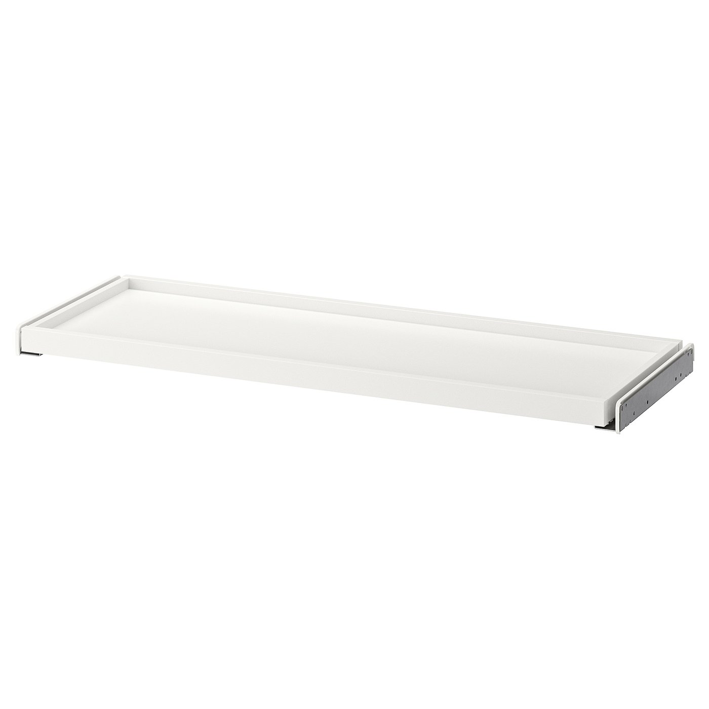 KOMPLEMENT Bandeja extraíble, blanco, 100x35 cm